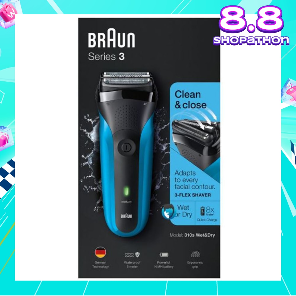 Series 3 310s Rechargeable Wet & Dry Electric Shaver 1 Piece