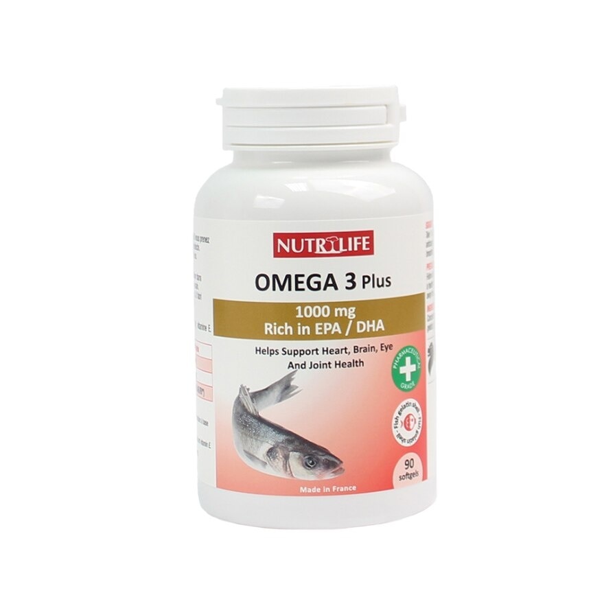 Omega 3 Plus Tablet Supplement Packset (Help Support Heart Brain Eye & Joint Health) 90s x 2