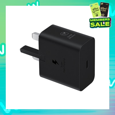 SAMSUNG 25W Adapter Without Cable Black 1s