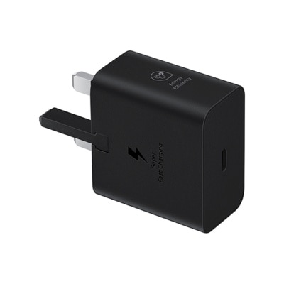 SAMSUNG 25W Adapter Without Cable Black 1s