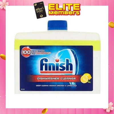 FINISH Dishwasher Deep Cleaner Lemon Sparkle (To Remove Hidden Dirt & Limescale) 250ml