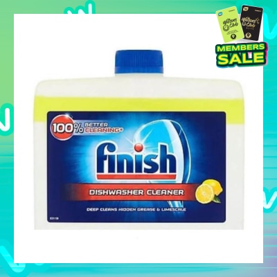 FINISH Dishwasher Deep Cleaner Lemon Sparkle (To Remove Hidden Dirt & Limescale) 250ml