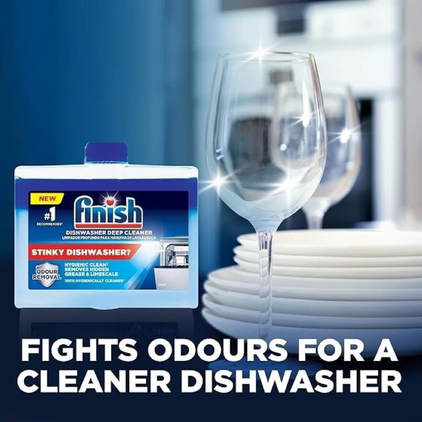 Dishwasher Deep Cleaner Regular (To Hygienically Cleans Hidden Grease & Limescale) 250ml