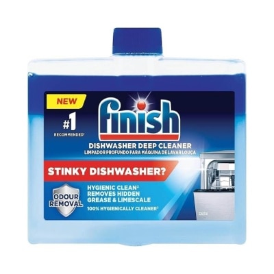 FINISH Dishwasher Deep Cleaner Regular (To Hygienically Cleans Hidden Grease & Limescale) 250ml