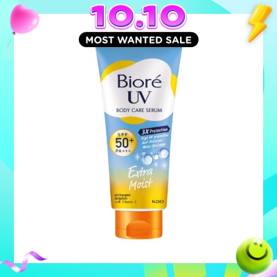 BIORE UV Anti Pollution Body Care Serum SPF50+ PA+++ Extra Moist 150ml image