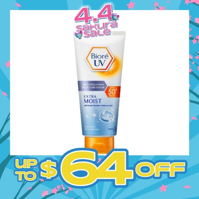 BIORE - UV Anti-Pollution Body Care Serum SPF50+ PA+++ Extra Moist 150ml