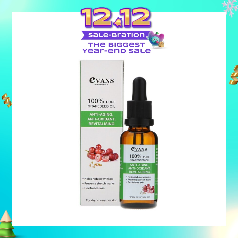 Evans Grapeseed Oil 30ml