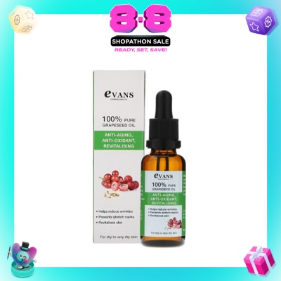 EVANS - Grapeseed Oil 30ml