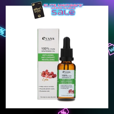 EVANS Evans Grapeseed Oil 30ml