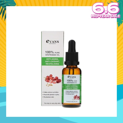 EVANS Evans Grapeseed Oil 30ml