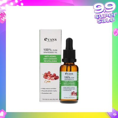 EVANS Evans Grapeseed Oil 30ml