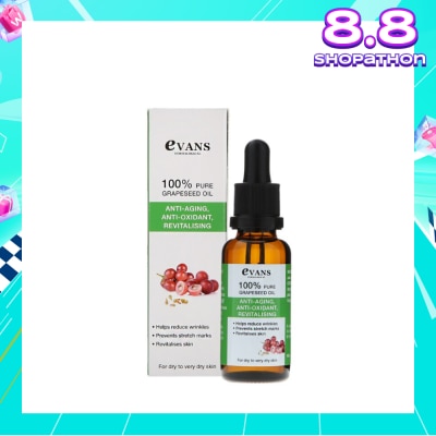 EVANS Evans Grapeseed Oil 30ml