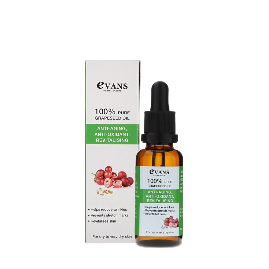 Evans Grapeseed Oil 30ml