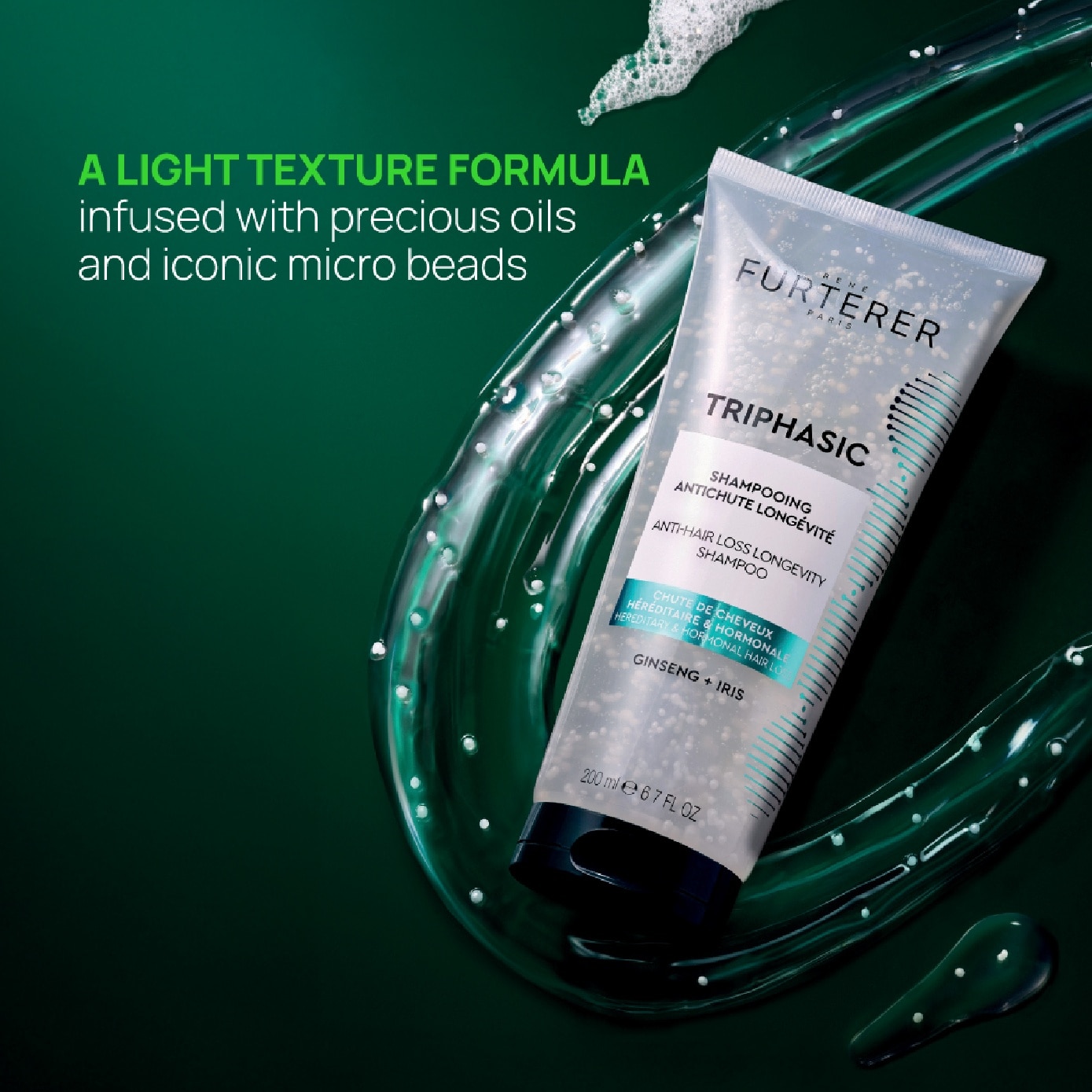 Triphasic Anti Hair Loss Longevity Shampoo 200ml image