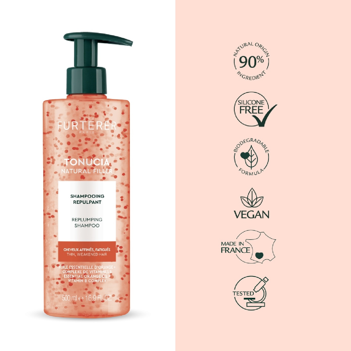 Tonucia Natural Filler Replumping Shampoo 500ml image