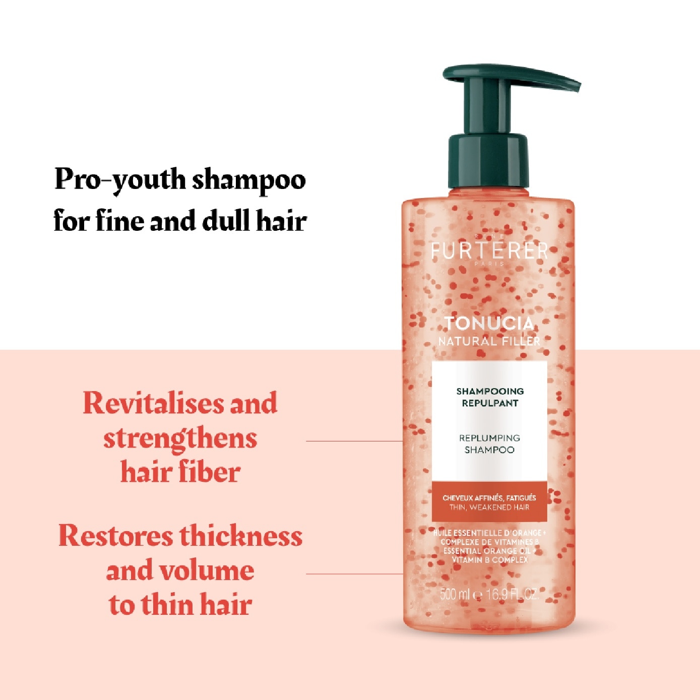 Tonucia Natural Filler Replumping Shampoo 500ml image
