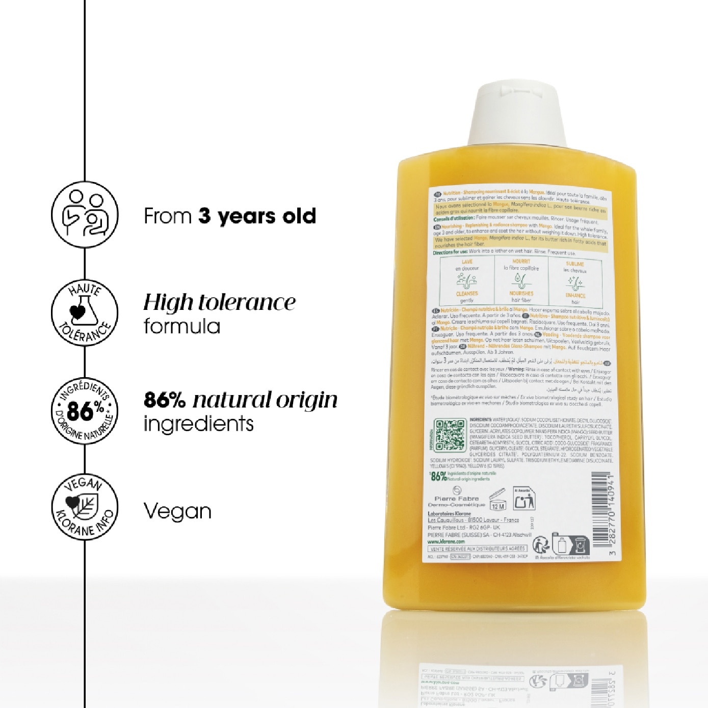 Mango Nourishing + Replenishing Shampoo 100ml