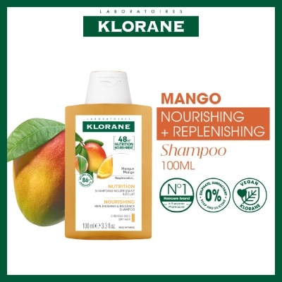 KLORANE - Mango Nourishing + Replenishing Shampoo 100ml