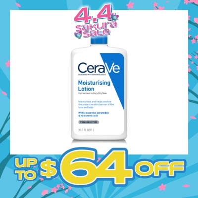 CERAVE - Daily Moisturizing Lotion (Normal to Very Dry Skin) 1L