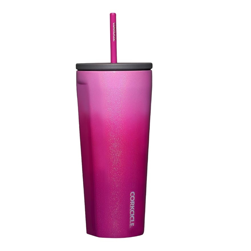 Cold Cup Insulated Tumbler With Straw (Ombre Kiss) 700ml