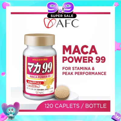 AFC - Maca Power 99 Pure Maca For Men Health (Energy,Stamina, Night Performance) 120s image