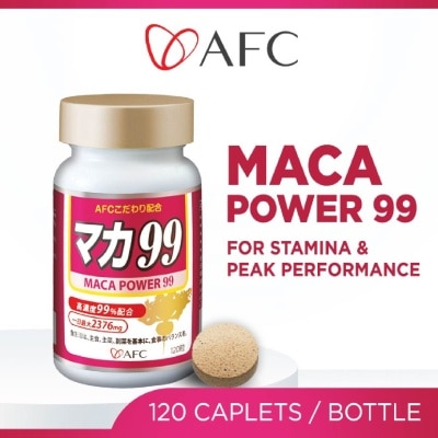AFC - Maca Power 99 Pure Maca For Men Health (Energy,Stamina, Night Performance) 120s
