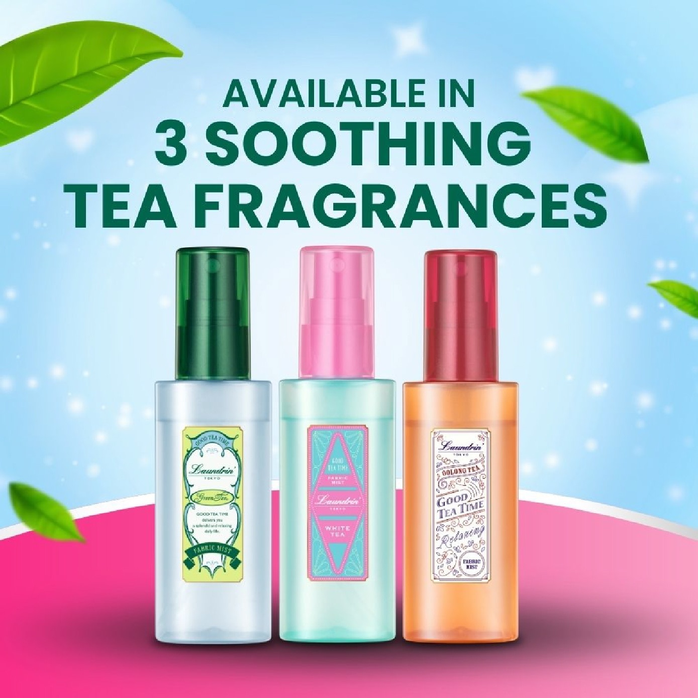 Good Tea Time Fabric Refresher White Tea Travel-Sized 50ml image