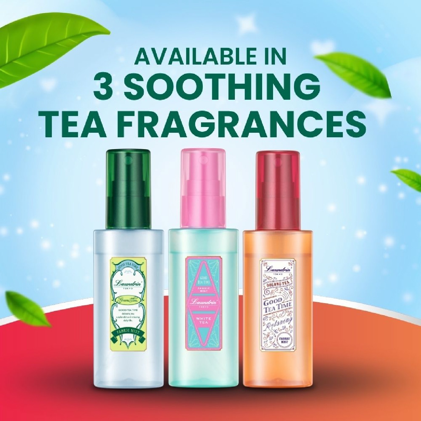 Good Tea Time Fabric Refresher Oolong Tea Travel-Sized 50ml image