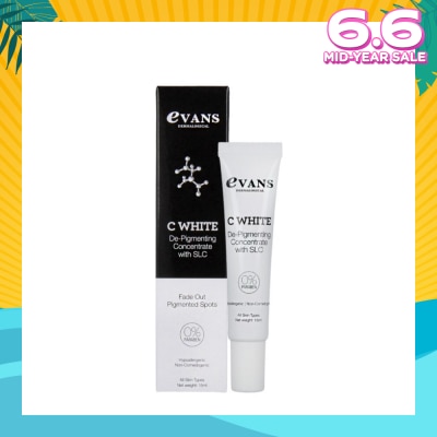 EVANS White De- Pigmenting Concentrate 15ml