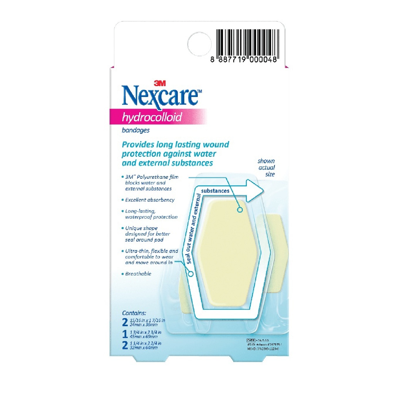 Hydrocolloid Bandage Assorted 5s image