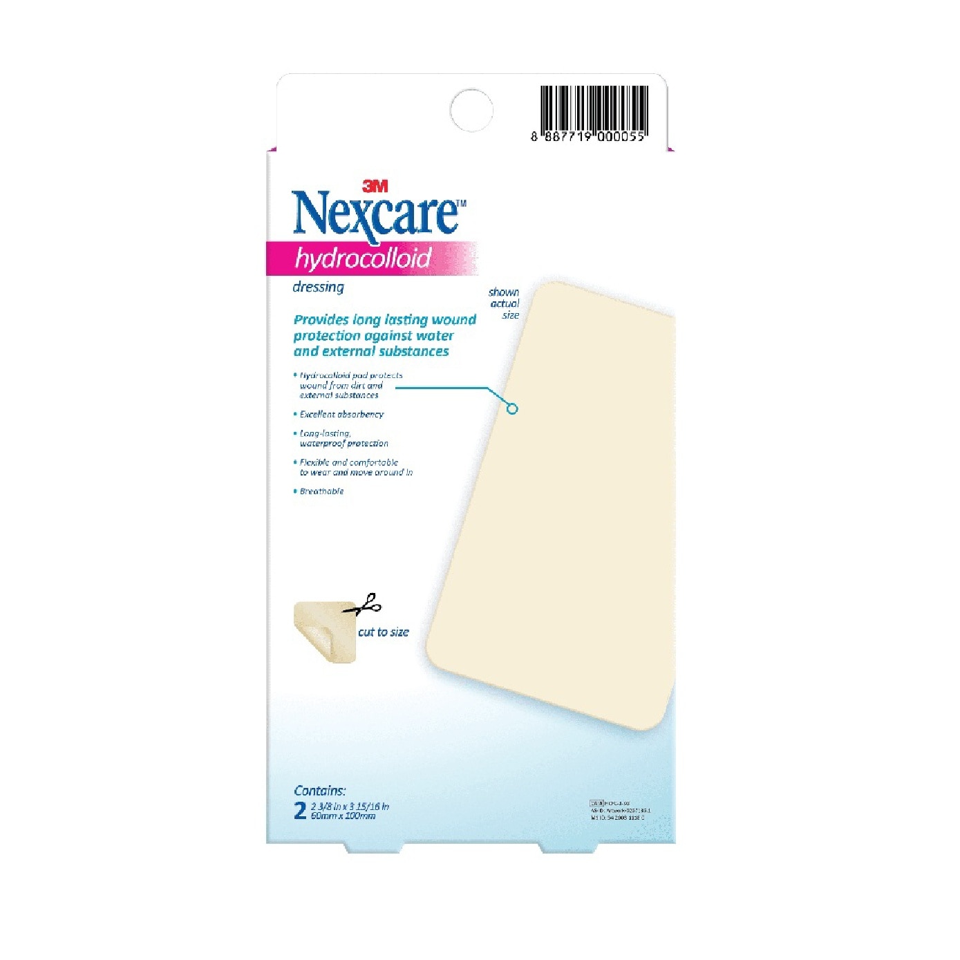 Hydrocolloid Dressing 6cm x 10cm 2s image