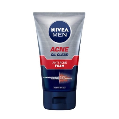 NIVEA Men Total Anti Acne Oil Control Foam 100g