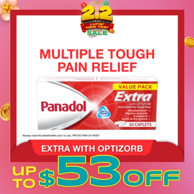 PANADOL Extra With Optizorb Tablet 30s