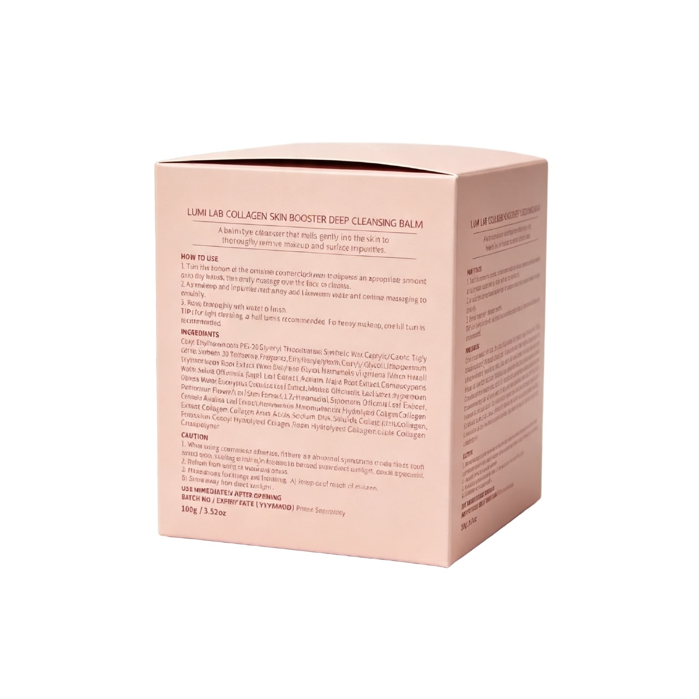Collagen Skin Booster Deep Cleansing Balm 100g image