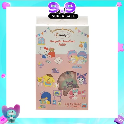 CAREDYN - Sanrio Characters Mosquito Repellent Patch 6 Assorted Designs 12s image