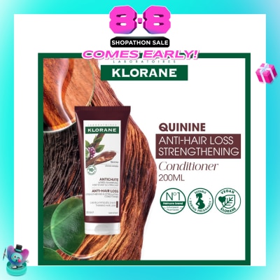 KLORANE - Quinine Anti-Hair Loss Strengthening & Stimulating Conditioner 200ml