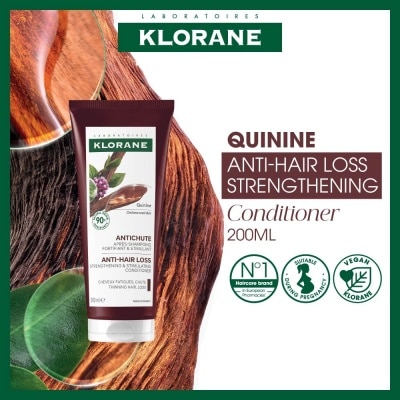 KLORANE - Quinine Anti-Hair Loss Strengthening & Stimulating Conditioner 200ml