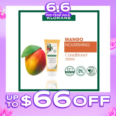 KLORANE - Nourishing - Dry Hair Mango Conditioner (To Rehydrates, Enhances & Protects) 200ml