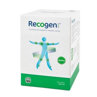 RECOGEN Original 10g x 30 Sachets (Comforts & Supports Healthy Joints)