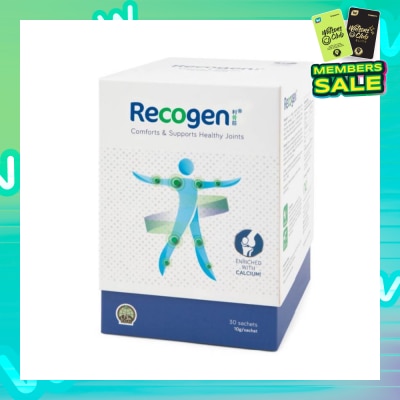 RECOGEN Calcium 10g x 30 Sachets (Comforts & Support Healthy Joints)
