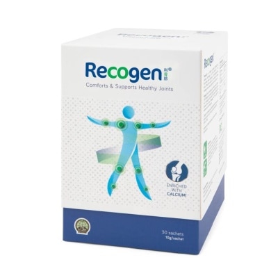 RECOGEN Calcium 10g x 30 Sachets (Comforts & Support Healthy Joints)