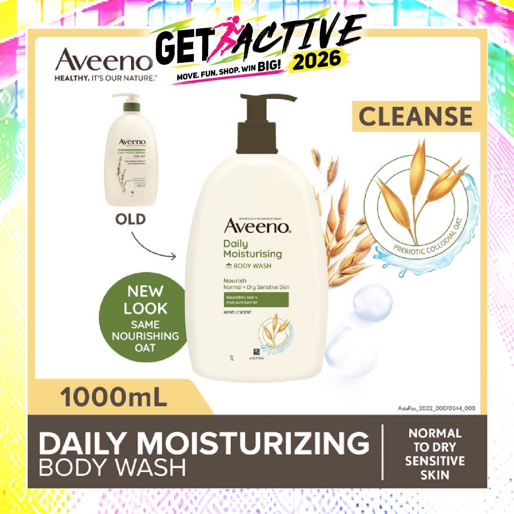 Daily Moisturizing Body Wash (Helps Replenish Skin’s Natural Moisture Suitable For Normal To Dry Skin) 1L image