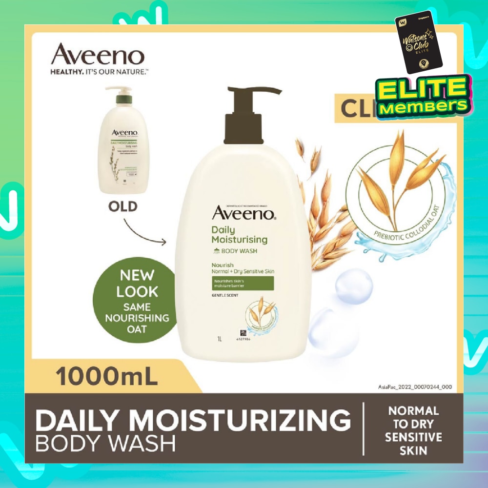 Daily Moisturizing Body Wash (Helps Replenish Skin’s Natural Moisture Suitable For Normal To Dry Skin) 1L