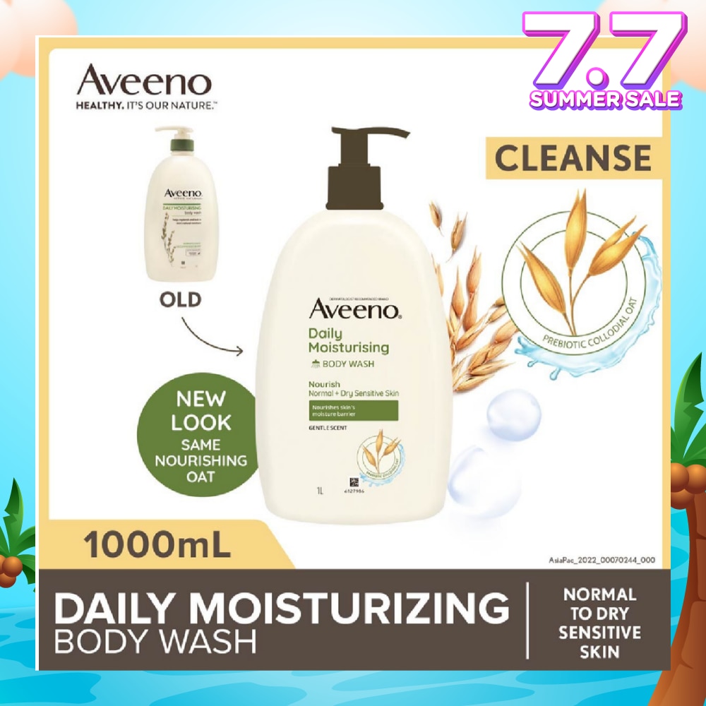 Daily Moisturizing Body Wash (Helps Replenish Skin’s Natural Moisture Suitable For Normal To Dry Skin) 1L