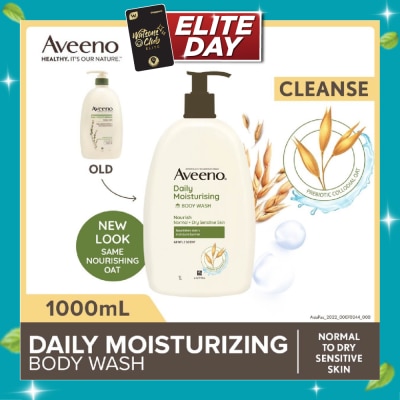 AVEENO Daily Moisturizing Body Wash (Helps Replenish Skin’s Natural Moisture Suitable For Normal To Dry Skin) 1L image