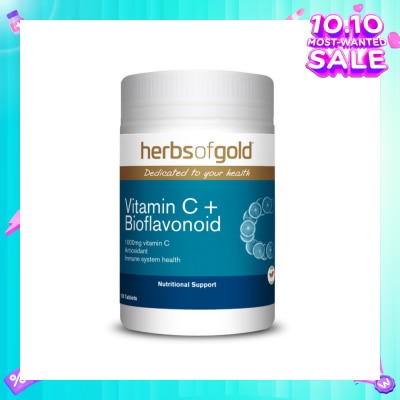 HERBS OF GOLD Vitamin C + Bioflavanoid Tablet (Immunity Boost) 120s
