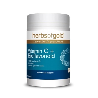 HERBS OF GOLD Vitamin C + Bioflavanoid Tablet (Immunity Boost) 120s