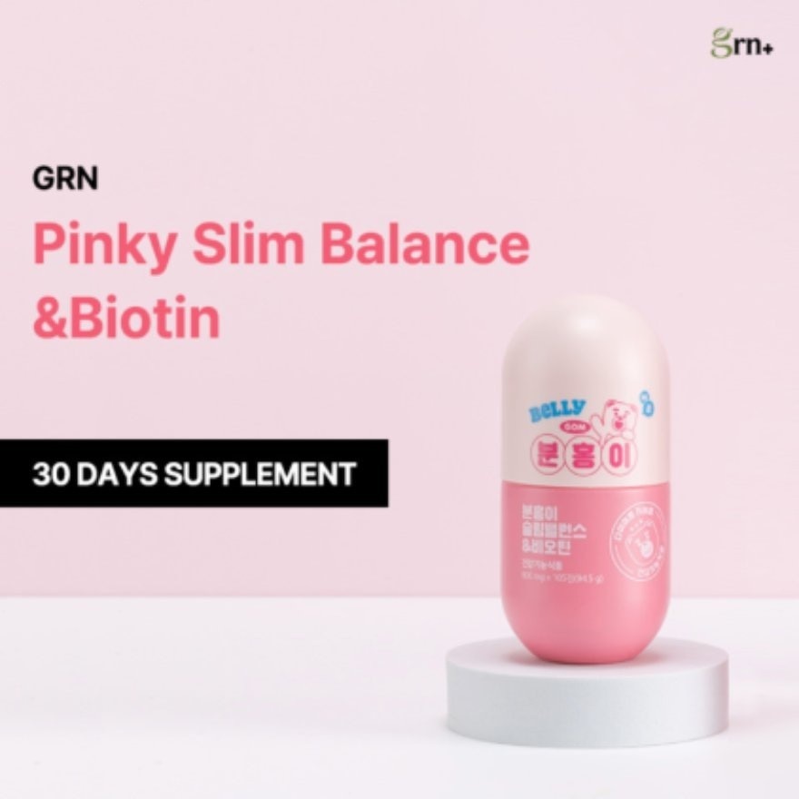 Bellygom Pinky Slim Balance & Biotin 30 Days Supplement Tablet 105s