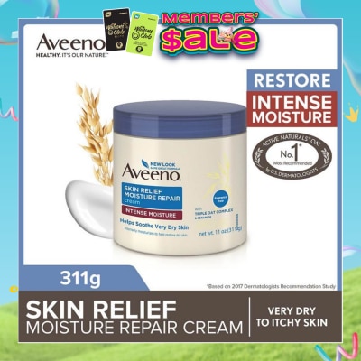 AVEENO - Skin Relief Moisture Repair Cream Intense Moisture 311g