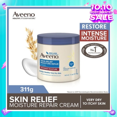 AVEENO Skin Relief Moisture Repair Cream Intense Moisture 311g